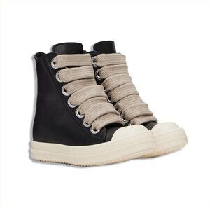Rick Owens Black Porterville Jumbo Laced High